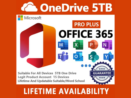 Licensed Microsoft Office 365 Pro Plus