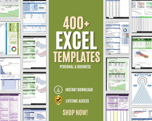 400+ Microsoft Excel Templates